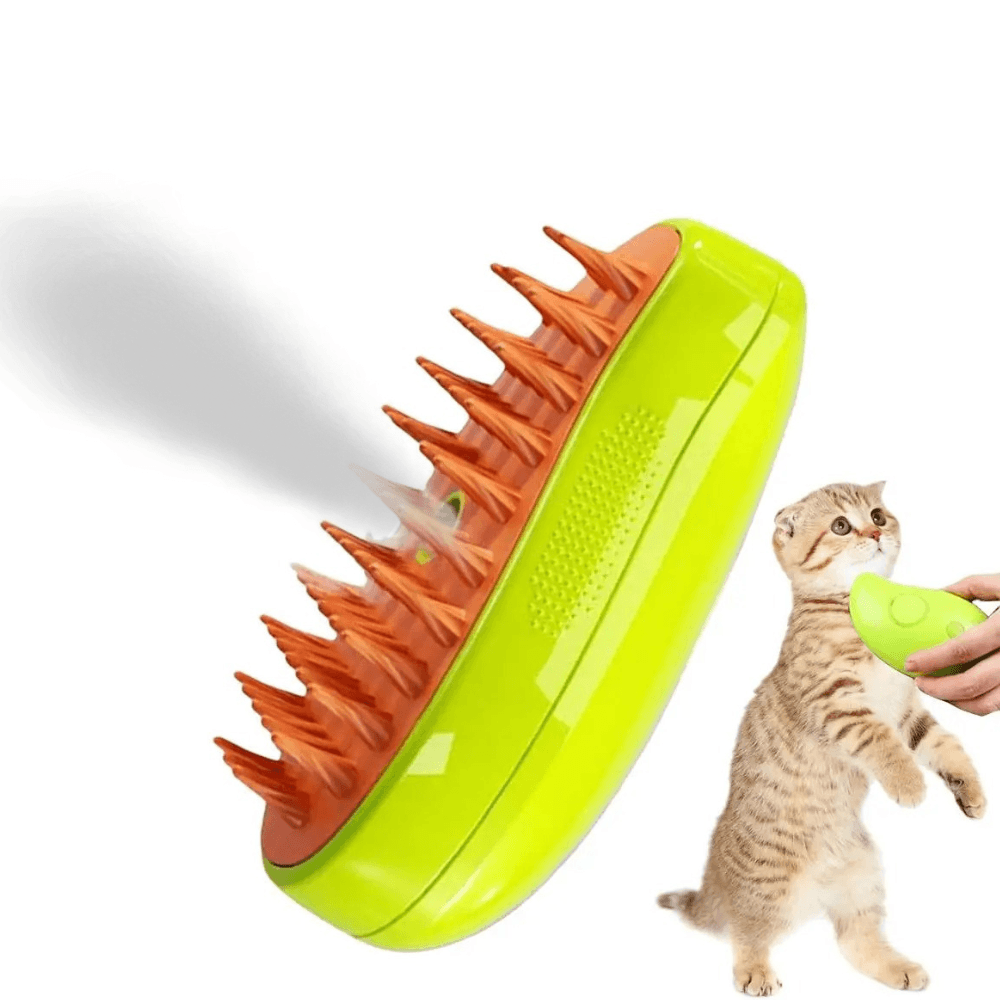 Brosse à vapeur rechargeable pour animaux