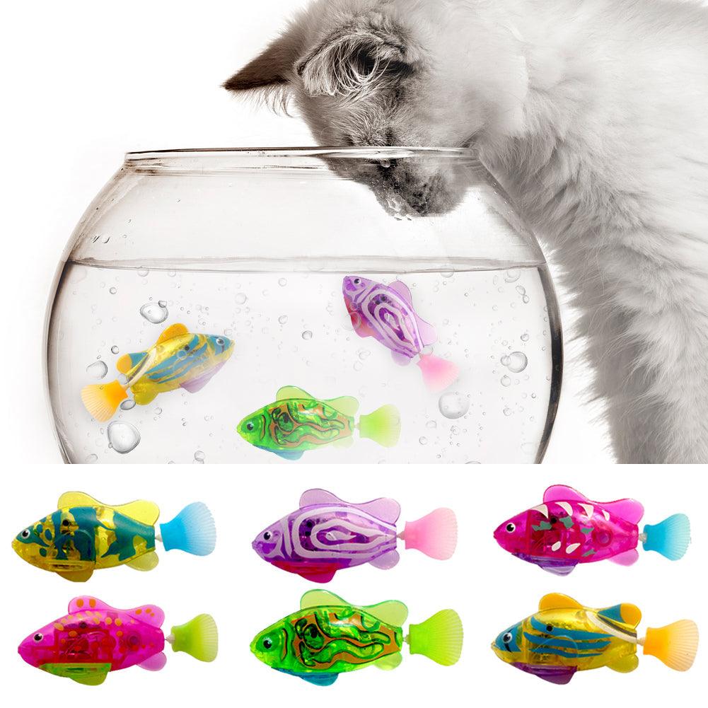 Jouet Poisson Robot Nageur pour Chats