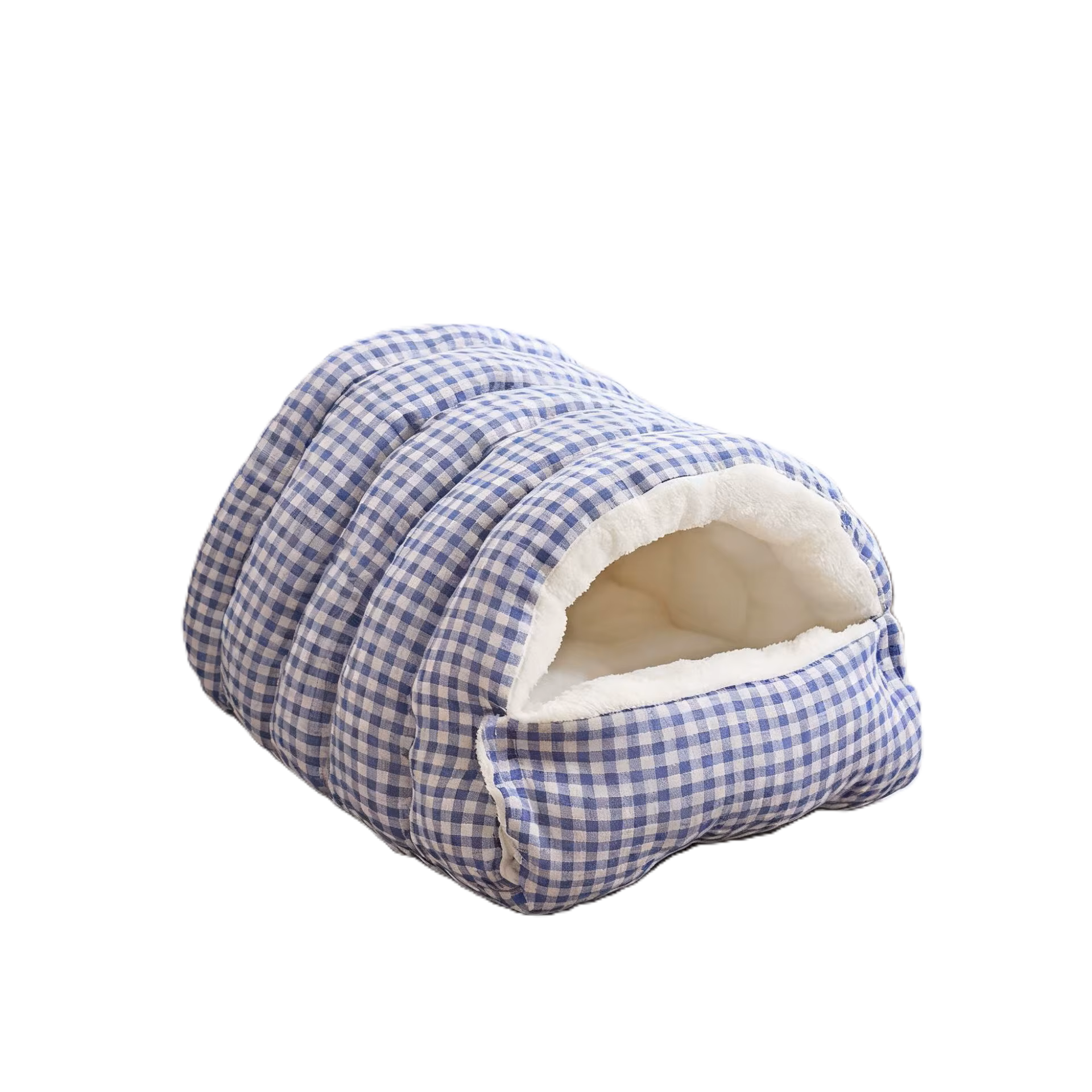 Maison d’hiver semi-fermée et chaude pour chiens et chats