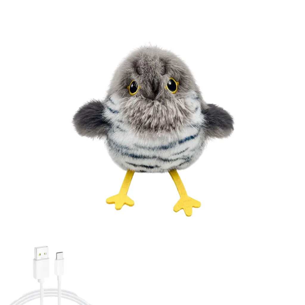 Oiseau Électrique Rechargeable pour Chats