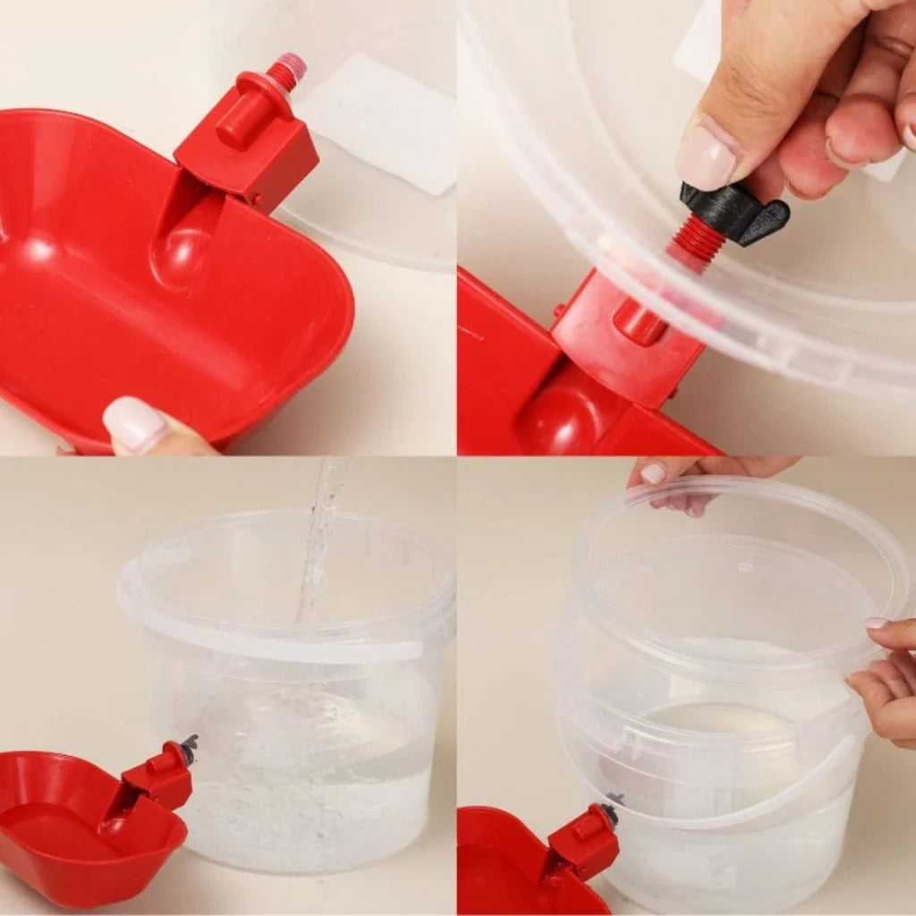 Seau Distributeur d’Eau pour Chats – 3 Litres
