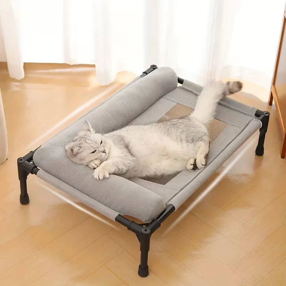Lit Surélevé Respirant pour Chat